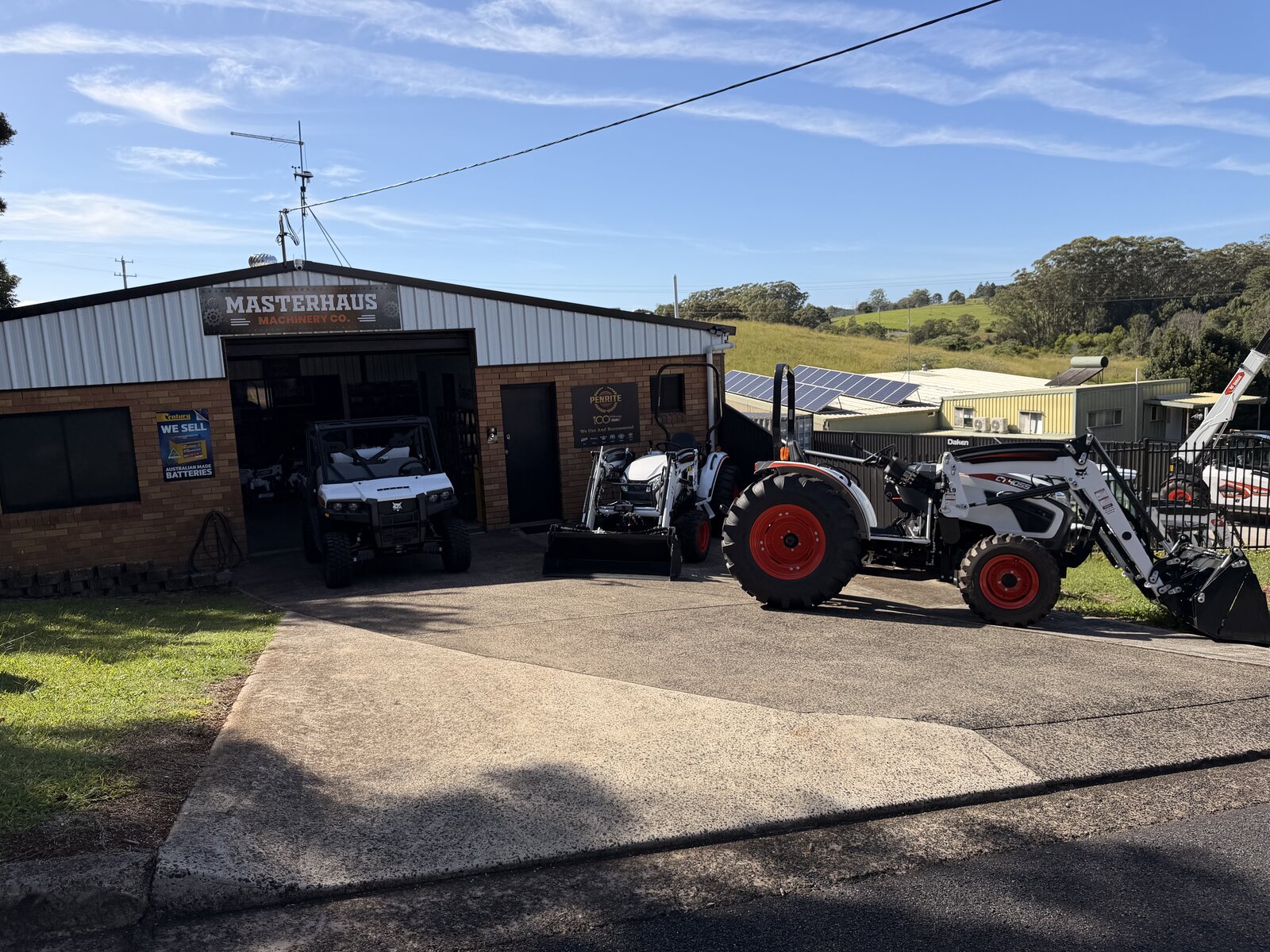 Masterhaus Machinery Co showroom at 3 Pignat Pl, Goonellabah NSW